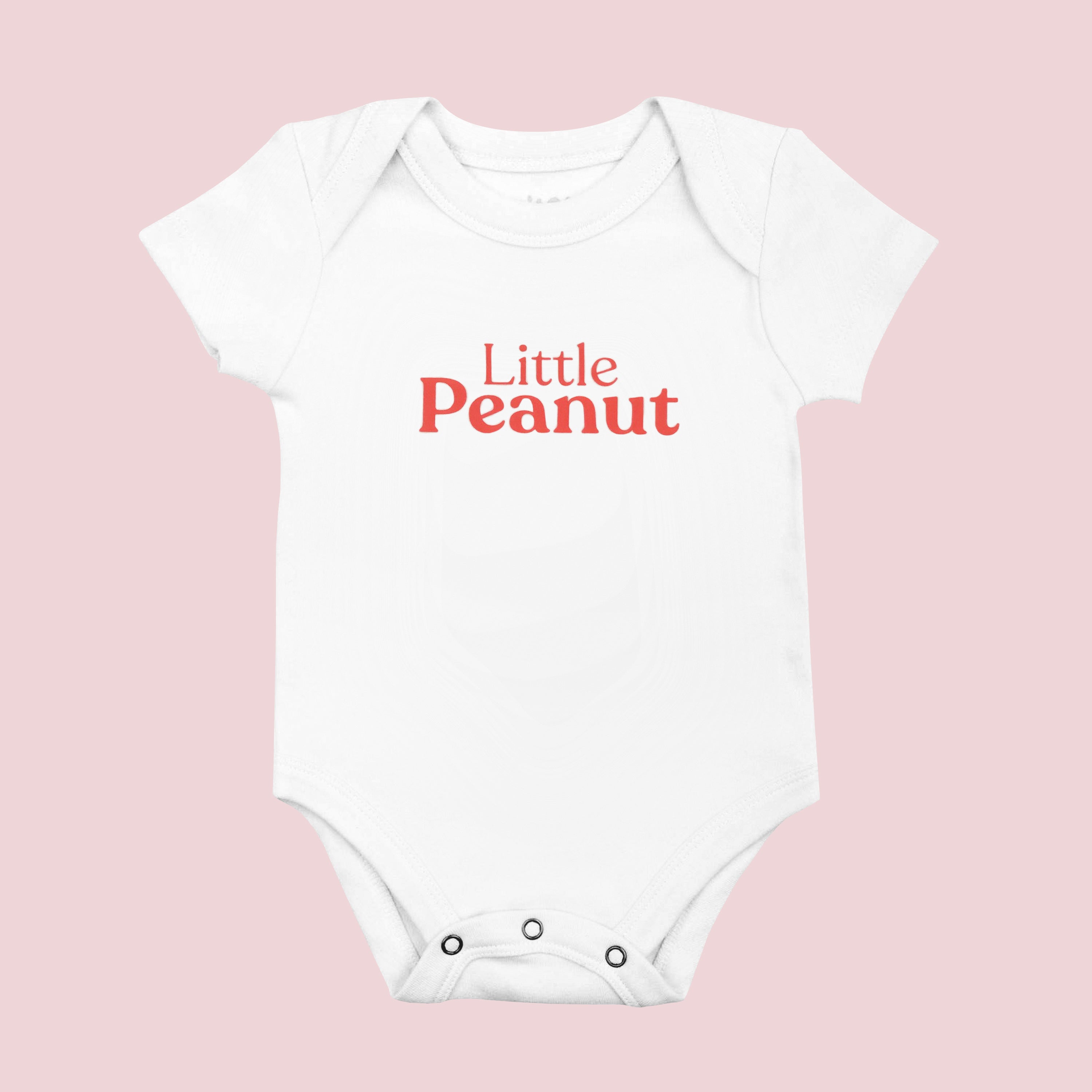 Little Peanut White Onesie