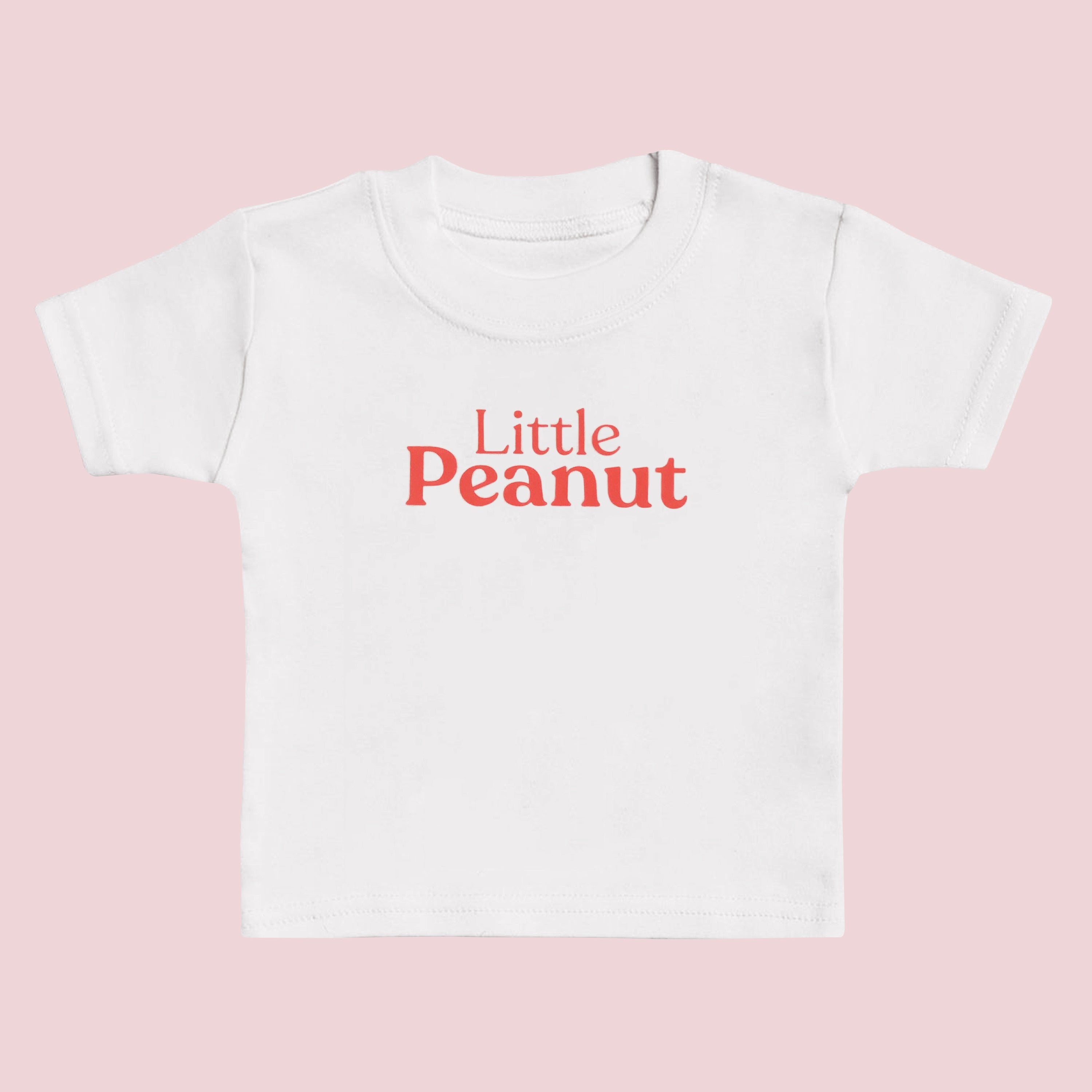 Little Peanut Baby White Tee