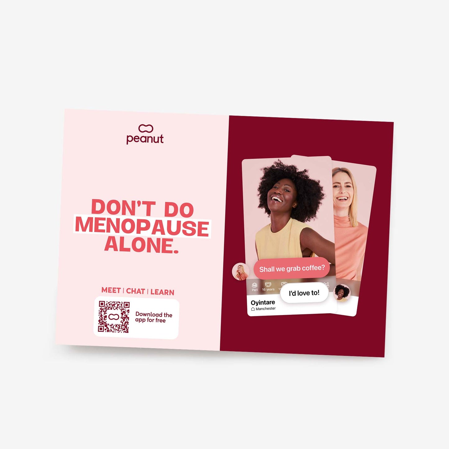 Peanut Menopause Flyer