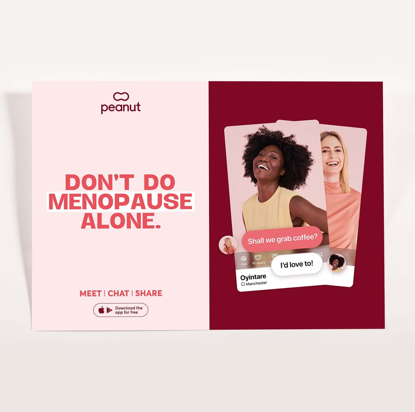 Peanut Menopause Poster