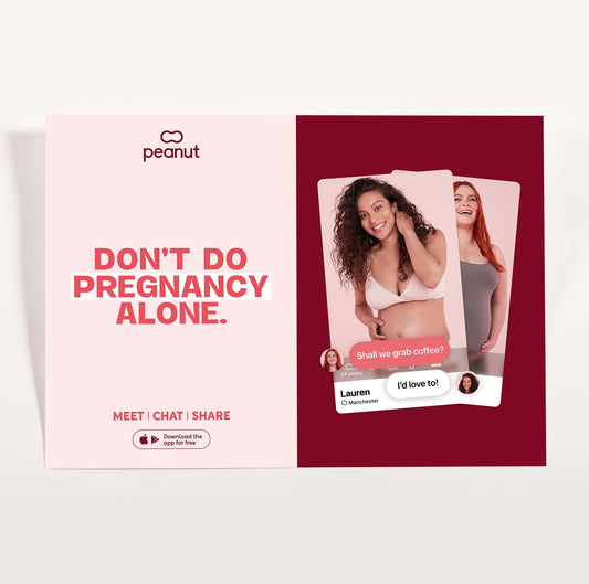 Peanut Pregnancy Poster