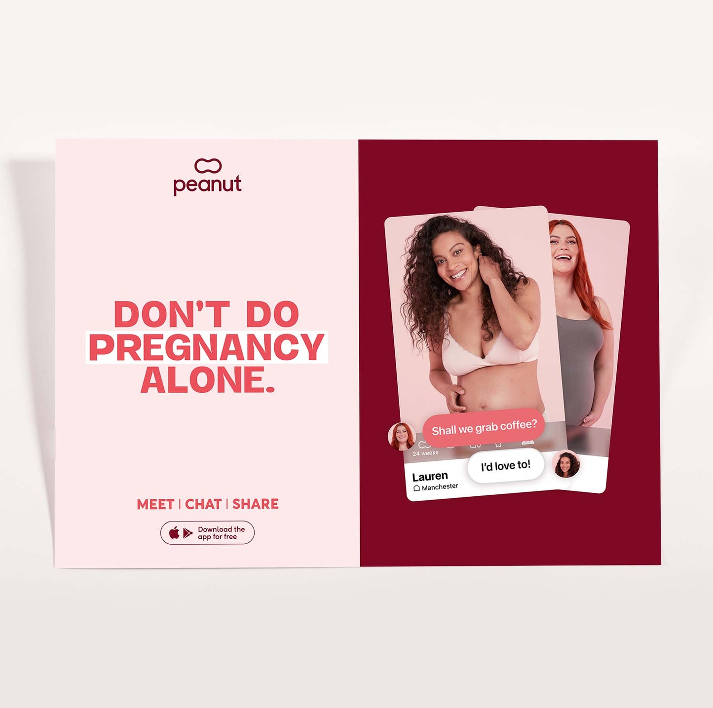 Peanut Pregnancy Poster