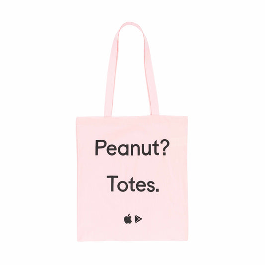 Cotton Tote Bag Pink
