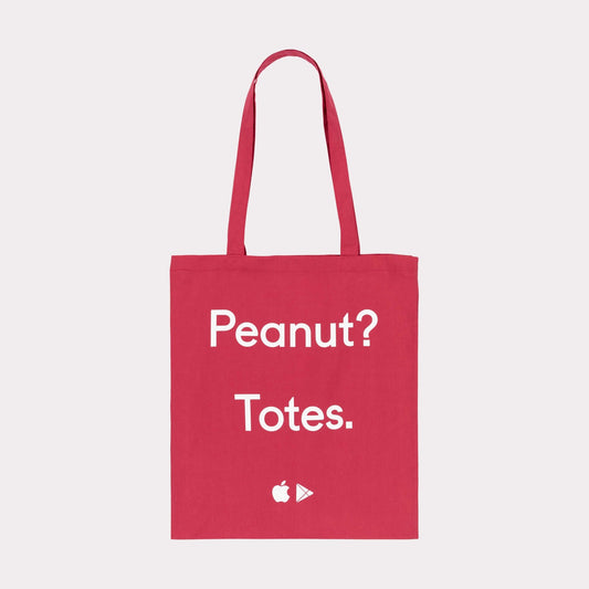 Cotton Tote Bag Maroon