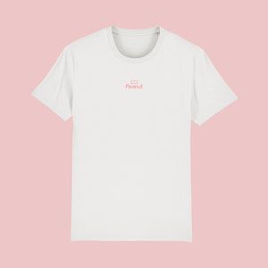 Embroidered Tee White
